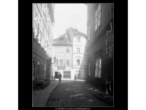 Prokopská ulice (280), Praha 1959 červenec, černobílý obraz, stará fotografie, prodej