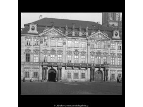 Palác Goltz-Kinských (301-1), Praha 1959 září, černobílý obraz, stará fotografie, prodej