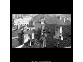 Střechy (790-3), Praha 1959 , černobílý obraz, stará fotografie, prodej