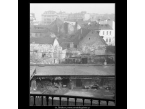 Na Františku (541-1), Praha 1960 , černobílý obraz, stará fotografie, prodej