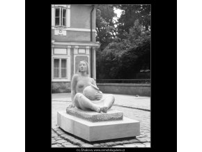 Hrnčířka (712-3), Praha 1960 červen, černobílý obraz, stará fotografie, prodej