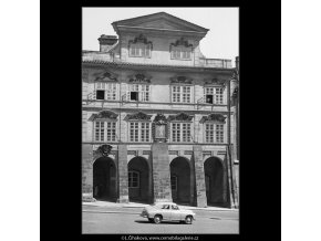 Šternberský palác (865), Praha 1959 , černobílý obraz, stará fotografie, prodej