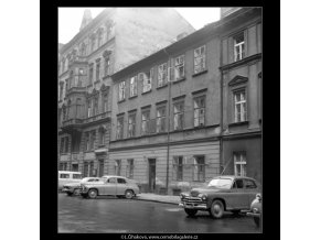 Dům, kde zemřel Jan Neruda (1219-2), Praha 1961 srpen, černobílý obraz, stará fotografie, prodej