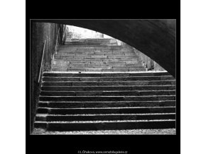 Poezie španělského schodiště (1692), Praha 1962 červenec, černobílý obraz, stará fotografie, prodej