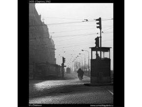 Doprava (1425-1), žánry - Praha 1962 , černobílý obraz, stará fotografie, prodej