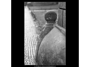 Patník (2631), Praha 1964 leden, černobílý obraz, stará fotografie, prodej