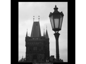 Lucerna a Novoměstská brána (2833-1), Praha 1964 duben, černobílý obraz, stará fotografie, prodej