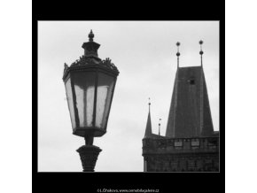 Lucerna a Novoměstská brána (2833-2), Praha 1964 duben, černobílý obraz, stará fotografie, prodej