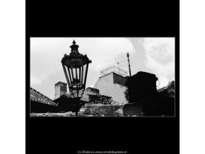 Stará lucerna (2995), Praha 1964 červen, černobílý obraz, stará fotografie, prodej