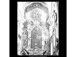 Chrámu sv.Jakuba (3079-2), Praha 1964 červenec, černobílý obraz, stará fotografie, prodej