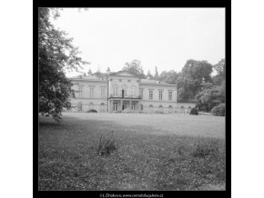 Letohrádek Kinských (3115-1), Praha 1964 srpen, černobílý obraz, stará fotografie, prodej