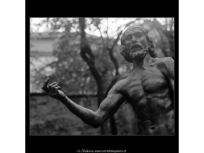 Mojžíš (3278-1), Praha 1964 říjen, černobílý obraz, stará fotografie, prodej