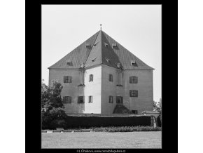 Letohrádek Hvězda (3863-2), Praha 1965 srpen, černobílý obraz, stará fotografie, prodej