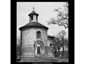 Kaple sv.Martina (2111), Praha 1963 duben, černobílý obraz, stará fotografie, prodej