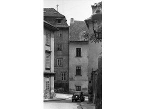 Z Jánského vršku (4583-1), Praha 1966 červen, černobílý obraz, stará fotografie, prodej