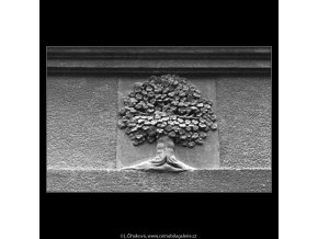 U Zlatého stromu (5110), Praha 1967 únor, černobílý obraz, stará fotografie, prodej