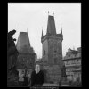 Malostranská mostecká věž (41-29), Praha 1958 , černobílý obraz, stará fotografie, prodej