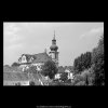 Břevnovský klášter (5520), Praha 1967 srpen, černobílý obraz, stará fotografie, prodej