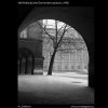 Podloubí před Černínským palácem (468), Praha 1958 , černobílý obraz, stará fotografie, prodej