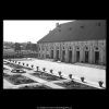 Jízdárna na Pražském Hradě (163-2), Praha 1959 červen, černobílý obraz, stará fotografie, prodej