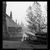 Karlův most vpodvečer (722-2A), Praha 1959 říjen, černobílý obraz, stará fotografie, prodej