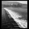 Pohled na jez (794-2), Praha 1959 , černobílý obraz, stará fotografie, prodej