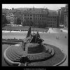 Husův pomník (236), Praha 1959 srpen, černobílý obraz, stará fotografie, prodej