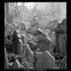 Ze židovského hřbitova (608-15), Praha 1960 květen, černobílý obraz, stará fotografie, prodej