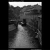 Čertovka (637-3), Praha 1960 červen, černobílý obraz, stará fotografie, prodej