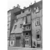 Zbytek oujezdské brány (662), Praha 1960 červen, černobílý obraz, stará fotografie, prodej