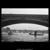 Pohled po vodě (891), Praha 1960 září, černobílý obraz, stará fotografie, prodej