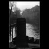 Pohled na Čertovku (1022-1), Praha 1960 prosinec, černobílý obraz, stará fotografie, prodej