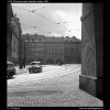 Malostranské náměstí (1114-2), Praha 1961 duben, černobílý obraz, stará fotografie, prodej