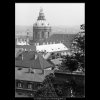 Chrám sv.Mikuláše (1252-3), Praha 1961 , černobílý obraz, stará fotografie, prodej