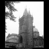 Staroměstská věž (1254-5), Praha 1961 , černobílý obraz, stará fotografie, prodej