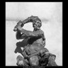 Socha Herkula (1298-4), Praha 1961 , černobílý obraz, stará fotografie, prodej