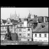 Hrad přes Karlův most (1308), Praha 1961 , černobílý obraz, stará fotografie, prodej