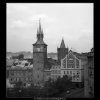 Pohled na Karlovy Lázně (1315-5), Praha 1961 léto, černobílý obraz, stará fotografie, prodej