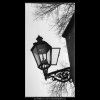 Plynová lampa (1371-2), žánry - Praha 1961 listopad, černobílý obraz, stará fotografie, prodej