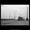 Tram u Palackého mostu (1405), Praha 1961 , černobílý obraz, stará fotografie, prodej