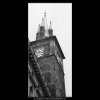 Vodárenská věž (1469-1), Praha 1962 únor, černobílý obraz, stará fotografie, prodej