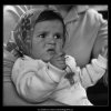 Podmračené dítě (1569), žánry - Praha 1962 duben, černobílý obraz, stará fotografie, prodej