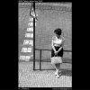 Čekající dívka (2005), žánry - Praha 1962 léto, černobílý obraz, stará fotografie, prodej