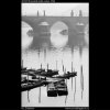 Přístaviště loděk (2010), žánry - Praha 1963 leden, černobílý obraz, stará fotografie, prodej