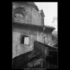 Střechy (2131-2), Praha 1963 duben, černobílý obraz, stará fotografie, prodej