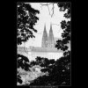 Pohled na Hrad (2302-3), Praha 1963 červenec, černobílý obraz, stará fotografie, prodej