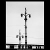 Lucerna Čechova mostu (2436-2), Praha 1963 září, černobílý obraz, stará fotografie, prodej