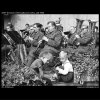Koncert Ústř.hudba min.vnitra (2447-3), žánry - Praha 1963 září, černobílý obraz, stará fotografie, prodej