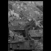 Střechy (2482-4), Praha 1963 září, černobílý obraz, stará fotografie, prodej