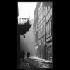 Michalská ulička (2582), žánry - Praha 1963 prosinec, černobílý obraz, stará fotografie, prodej